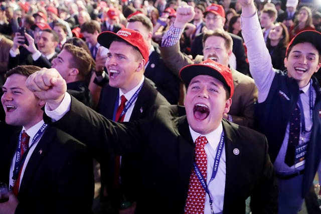 Joy among Trump supporters, but the markets weren’t cheering so loudly early on