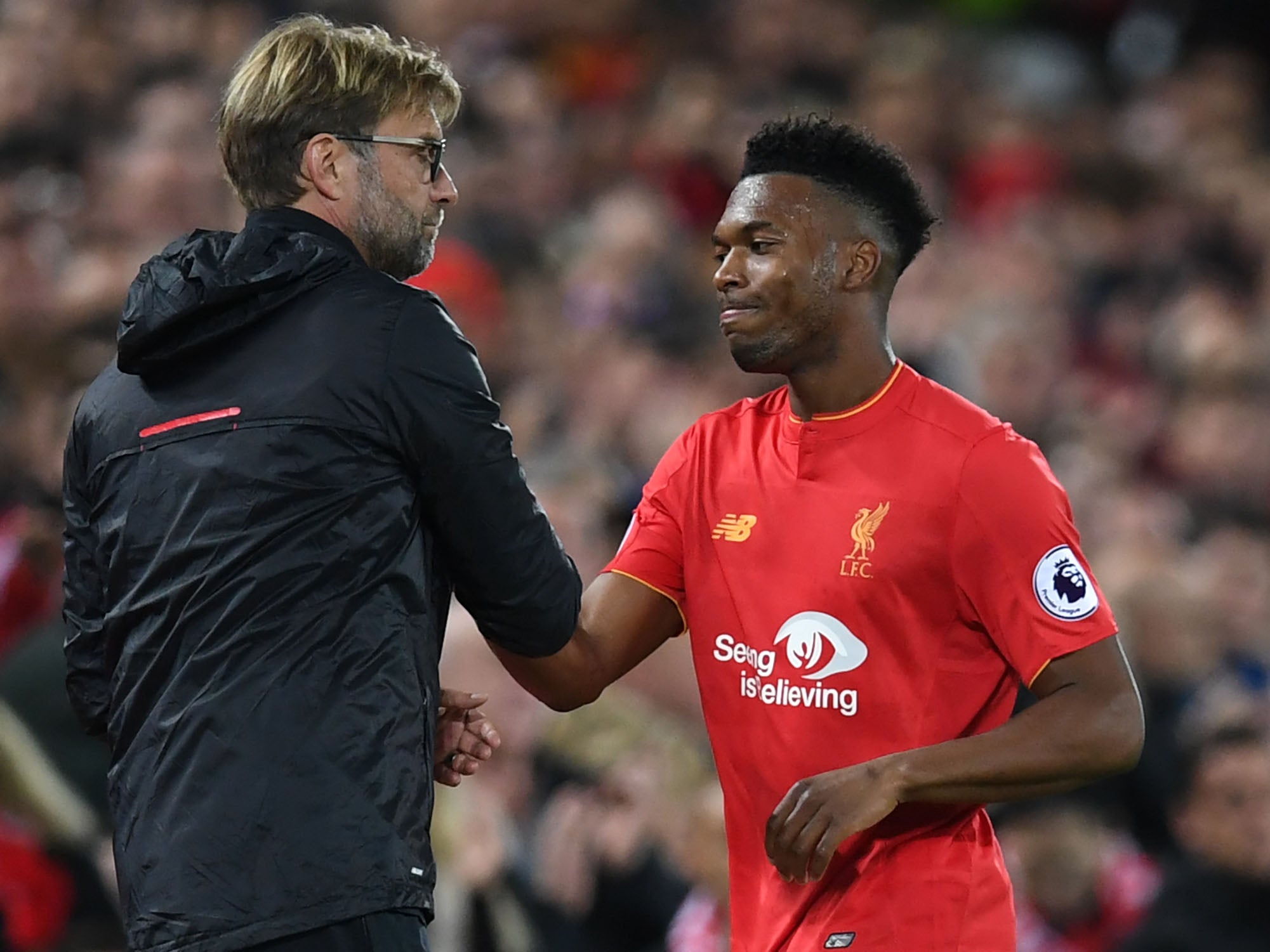 Sturridge has played mainly as a substitute this season