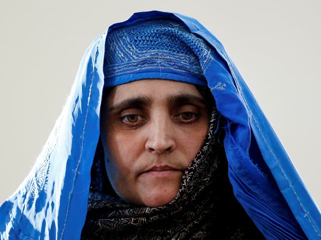 Sharbat Gula, the subject of Steve McCurry’s ‘Afghan Girl’, was on the cover of National Geographic in 1984