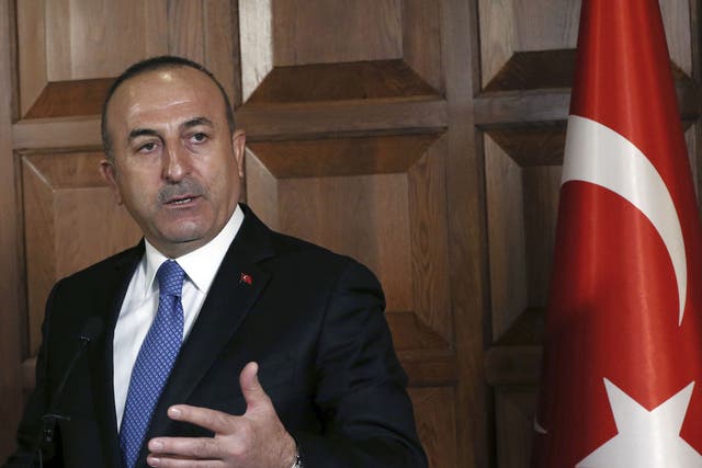 Turkish Foreign Minister Mevlut Cavusoglu called for the immediate extradition of all eight soldiers