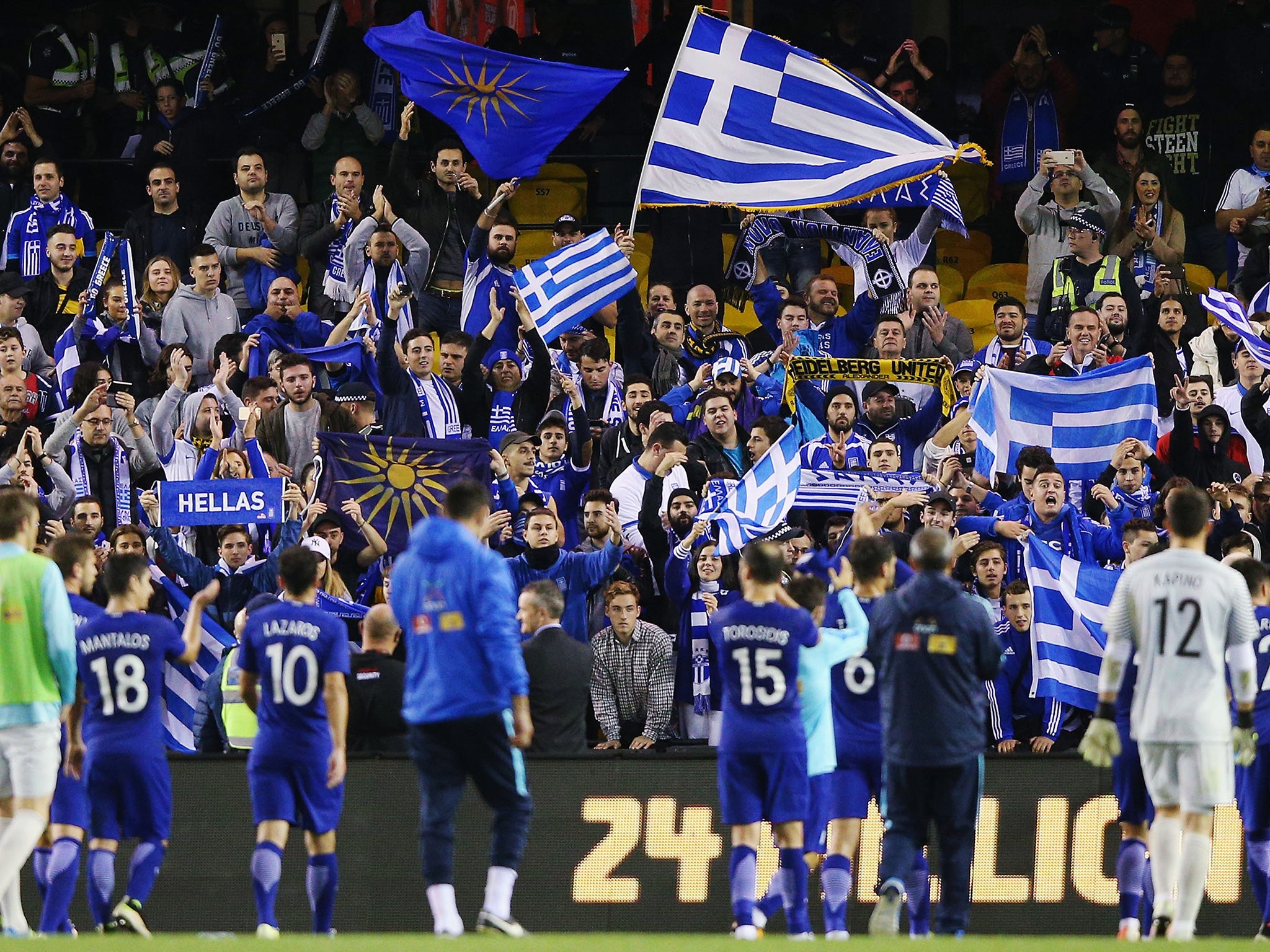 Greece's World Cup qualifier against Bosnia and Herzegovina will not be affected