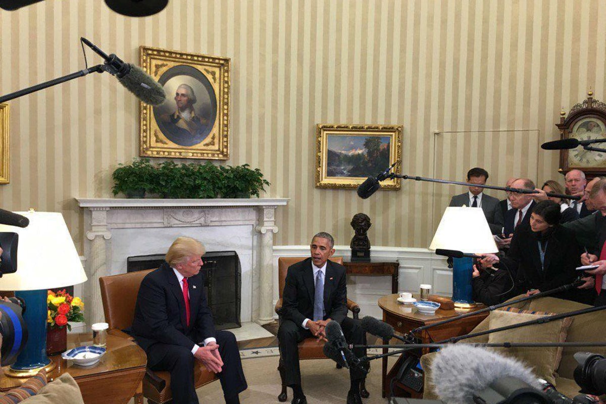 Barack Obama and Donald Trump reveal contents of White House talks in ...