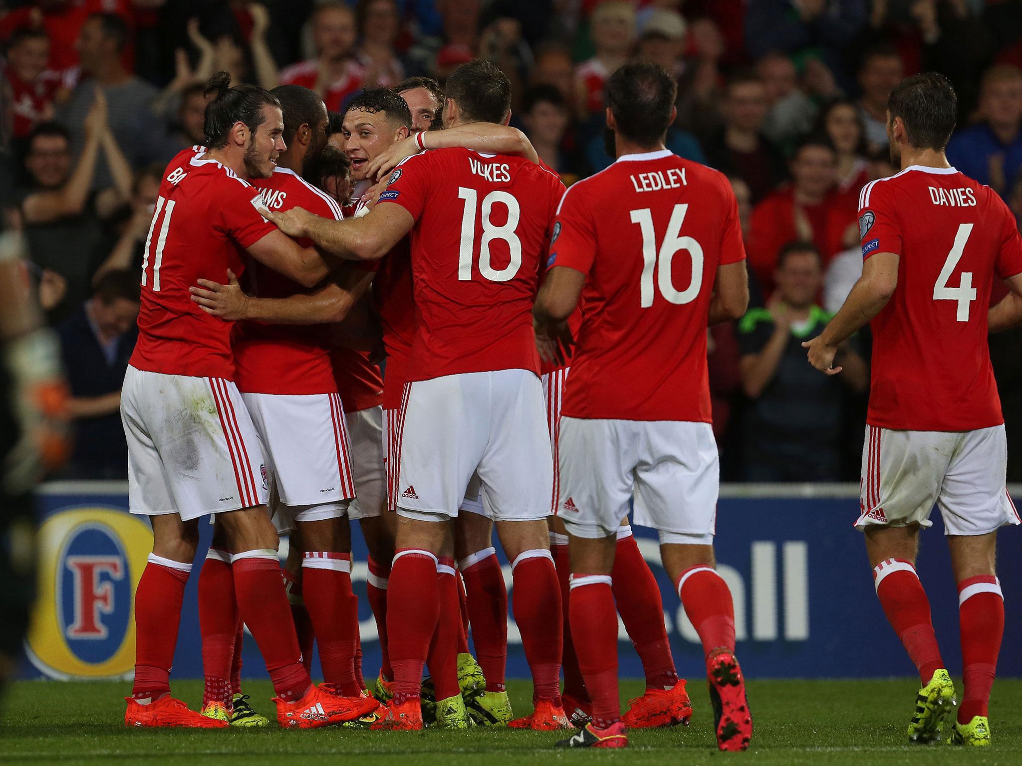 Wales currently sit third in Group D behind Serbia and the Republic of Ireland