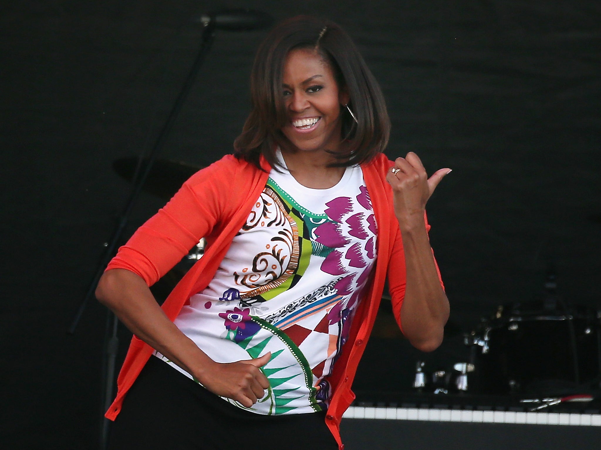 Michelle Obama Photographed With Natural Hair After Eight Years Of