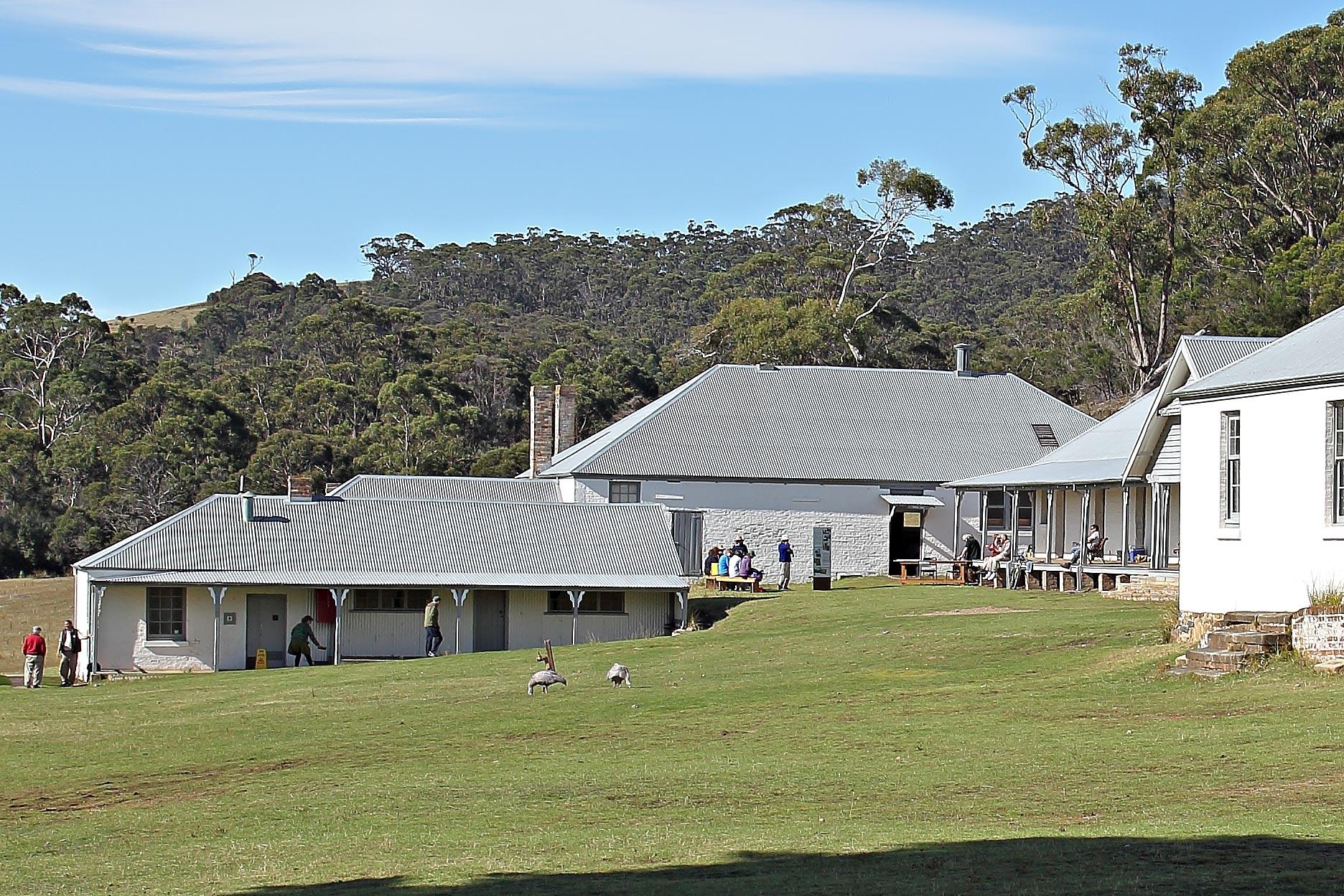Maria Island’s Mess Hall used to house 400 convicts