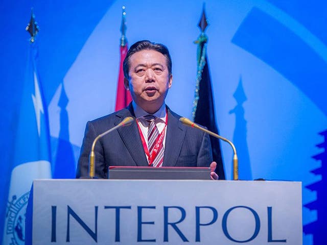 Meng Hongwei takes charge of Interpol with immediate effect