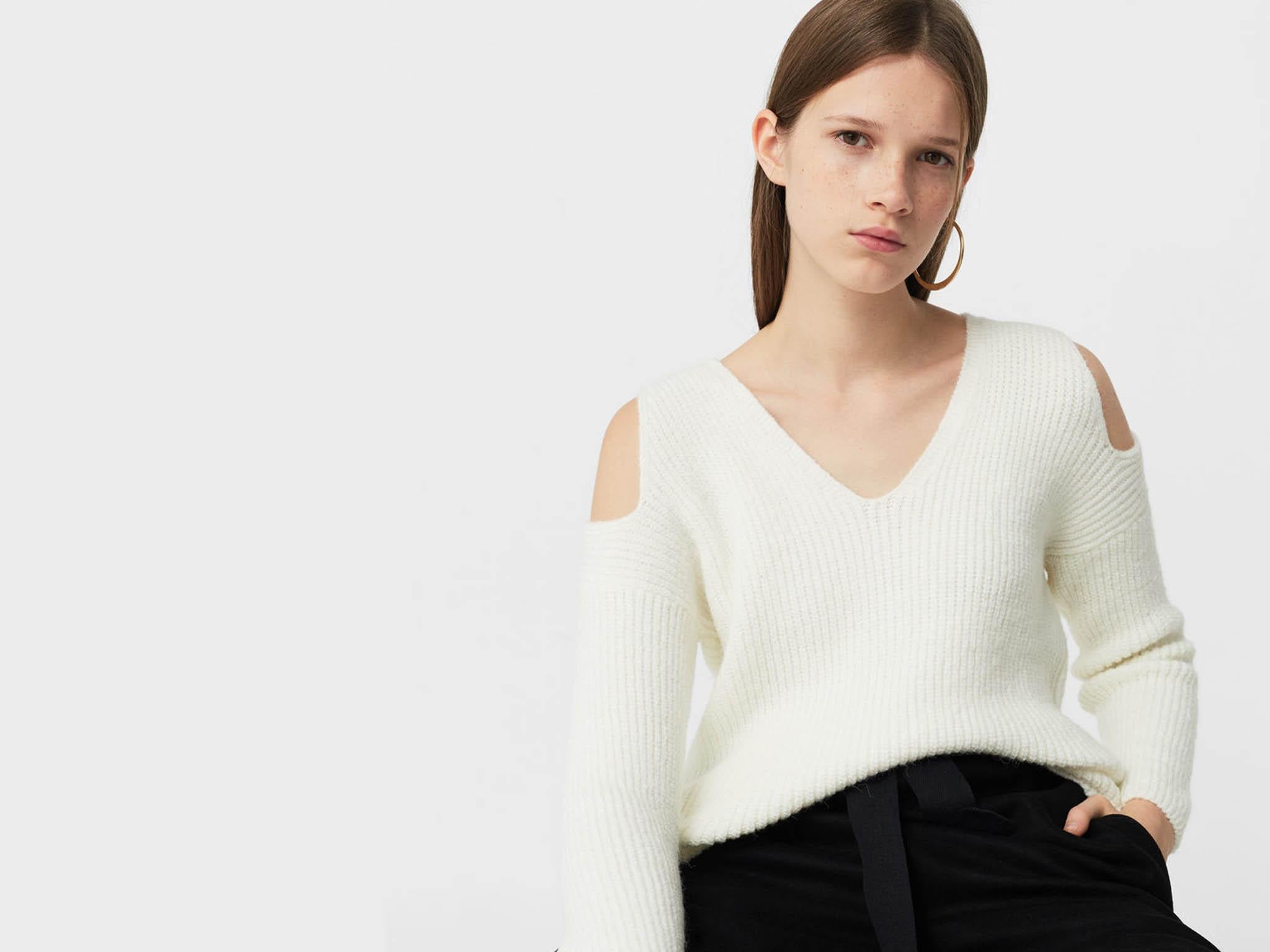 Off-Shoulder Sweater ?39.99 mango.com