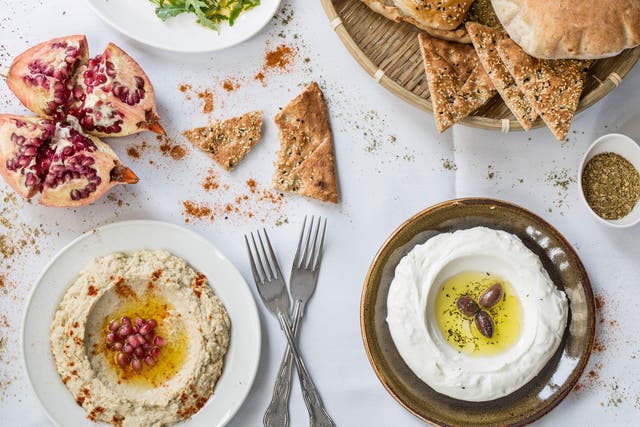 Ishbilia offers delicious traditional Lebanese food in a chic space