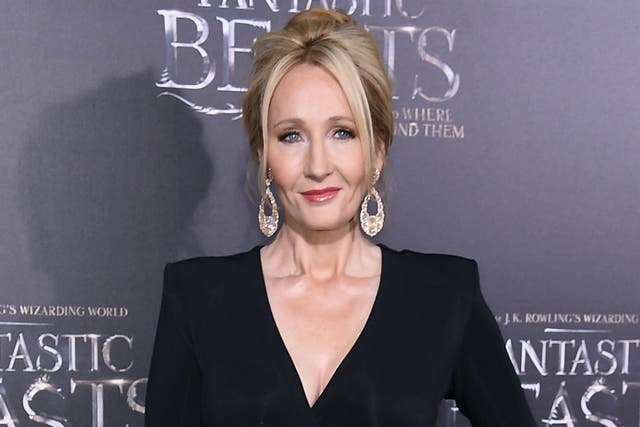 JK Rowling at the Fantastic Beasts premiere in New York