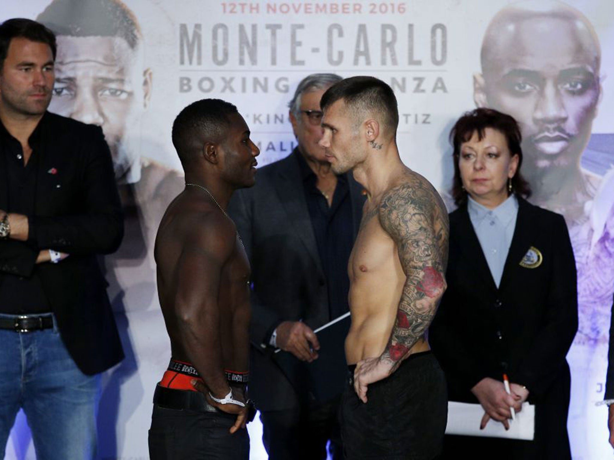 Martin Murray also features on the card in Monte Carlo