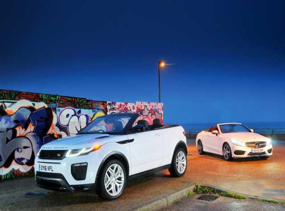 Twin Test Range Rover Evoque Convertible V Mercedes C Class Cabriolet The Independent The Independent