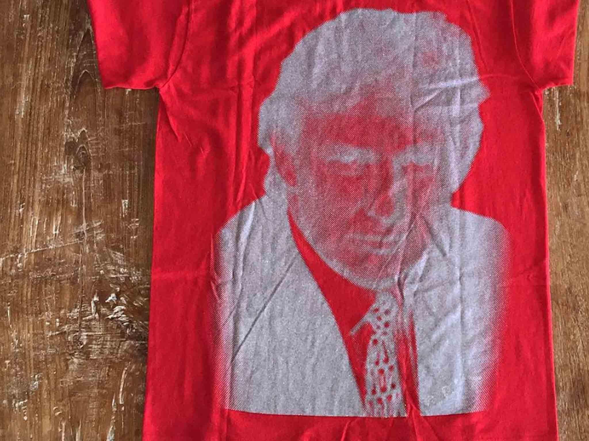 Supreme t-shirt featuring image of Donald Trump has sold for $23k