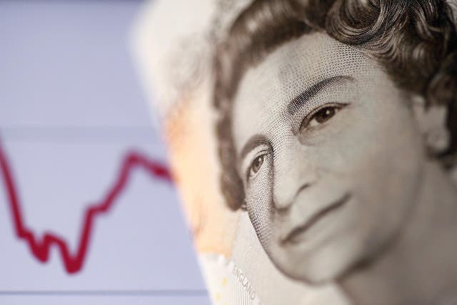 The pound was marginally higher against the dollar, having on Monday hit it lowest level in more than three decades