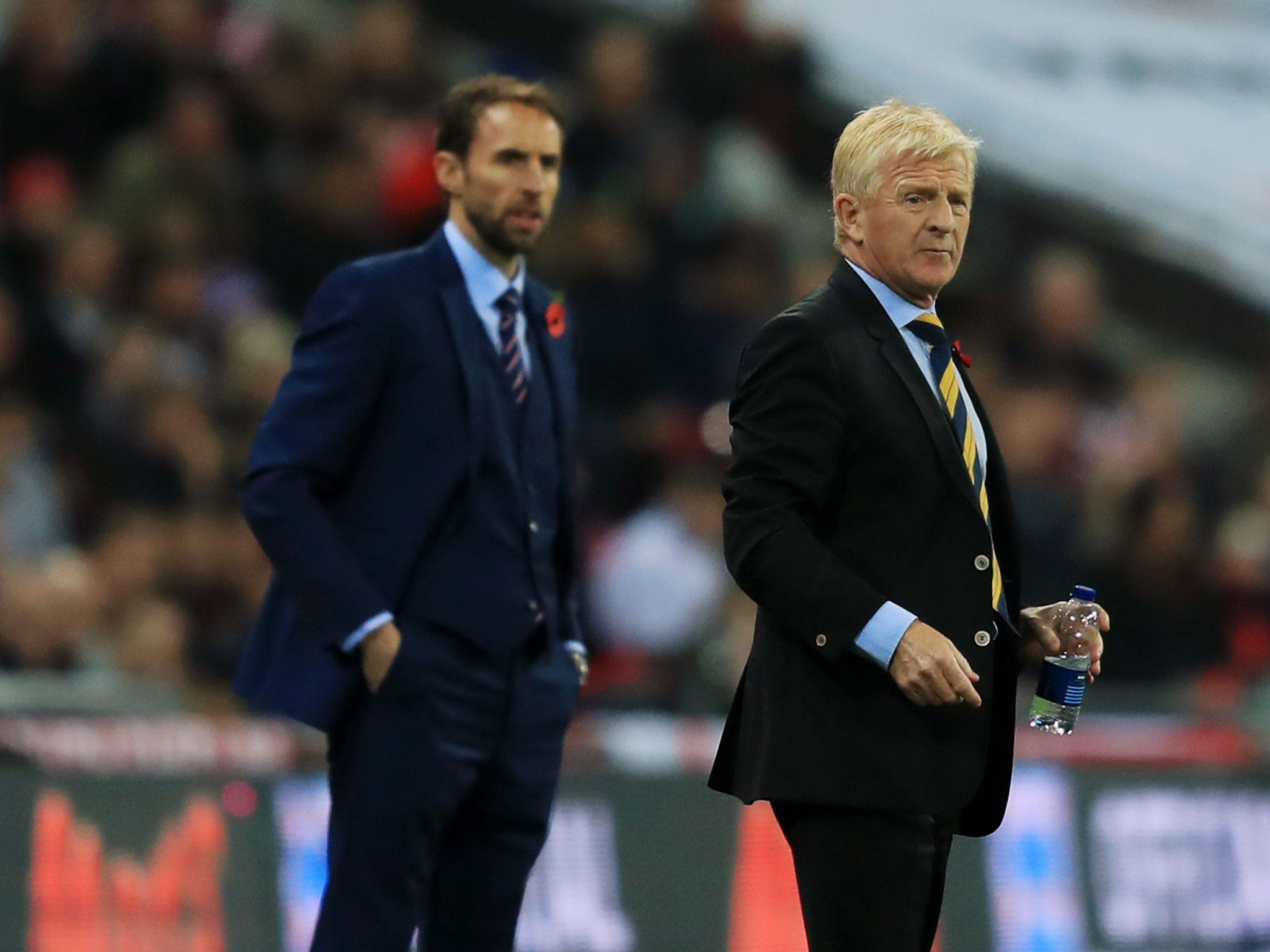 There is expected to be contrasting fortunes for the two men on the Wembley touchline