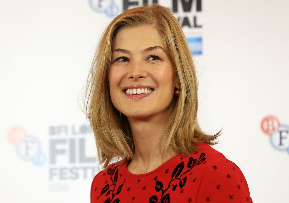 Rosamund Pike was asked to strip down to underwear while ...