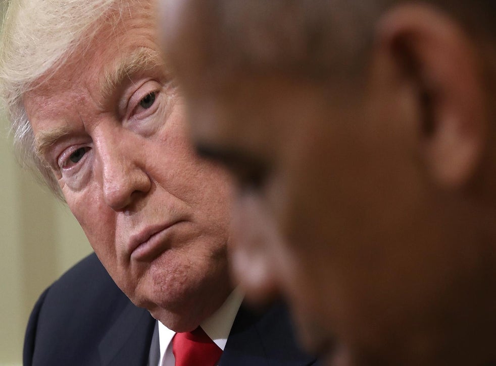 Trump Was Awed When Obama Told Him What He Would Have To Handle As President The Independent The Independent