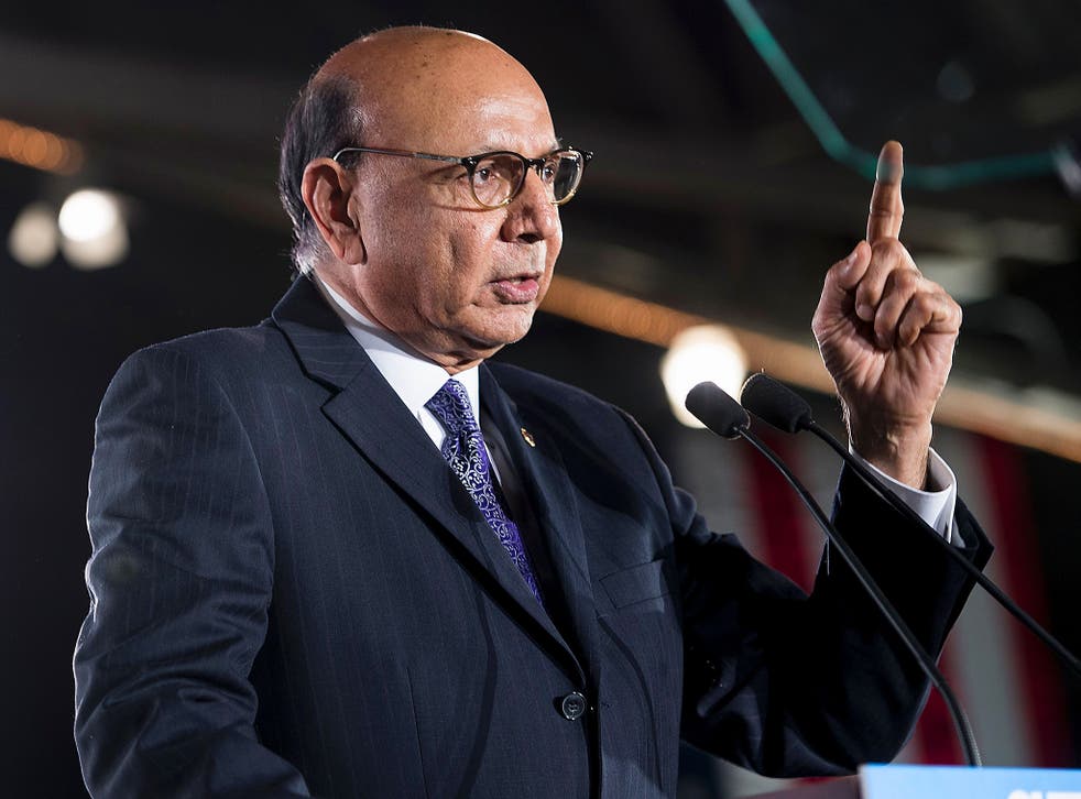 Mr Khan has become a strong voice for the Muslim community in America