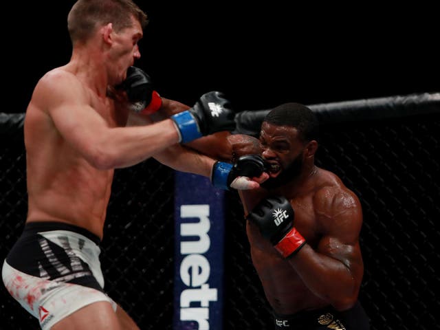 UFC 209 live: Tyron Woodley beats Stephen 'Wonderboy ...