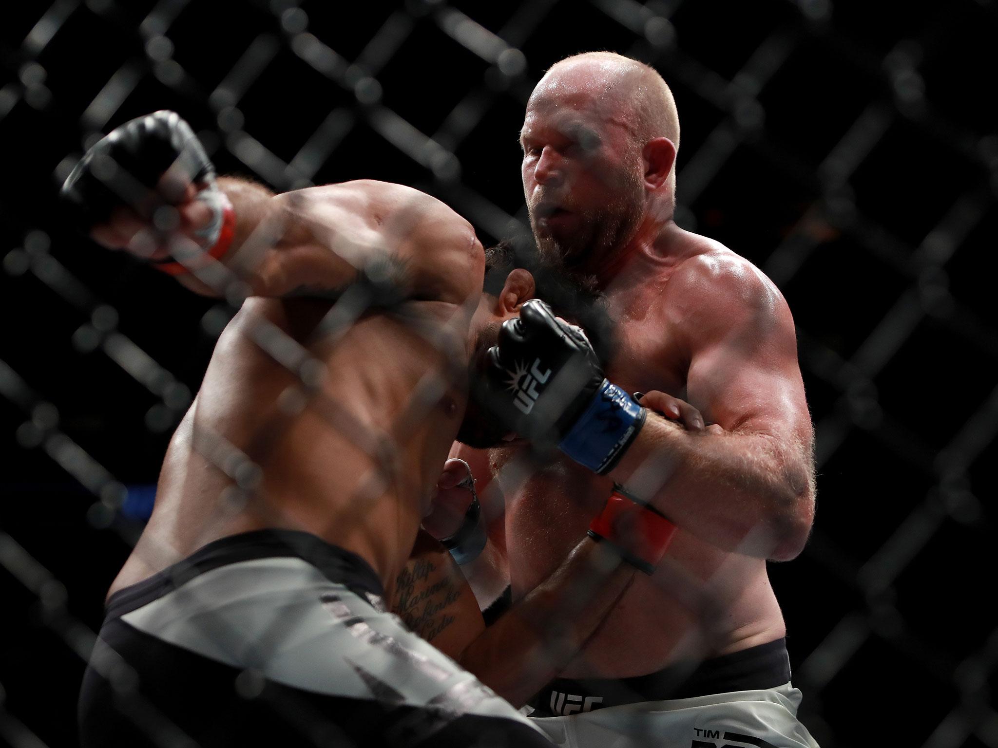 Tim Boetsch beat Rafael Natal
