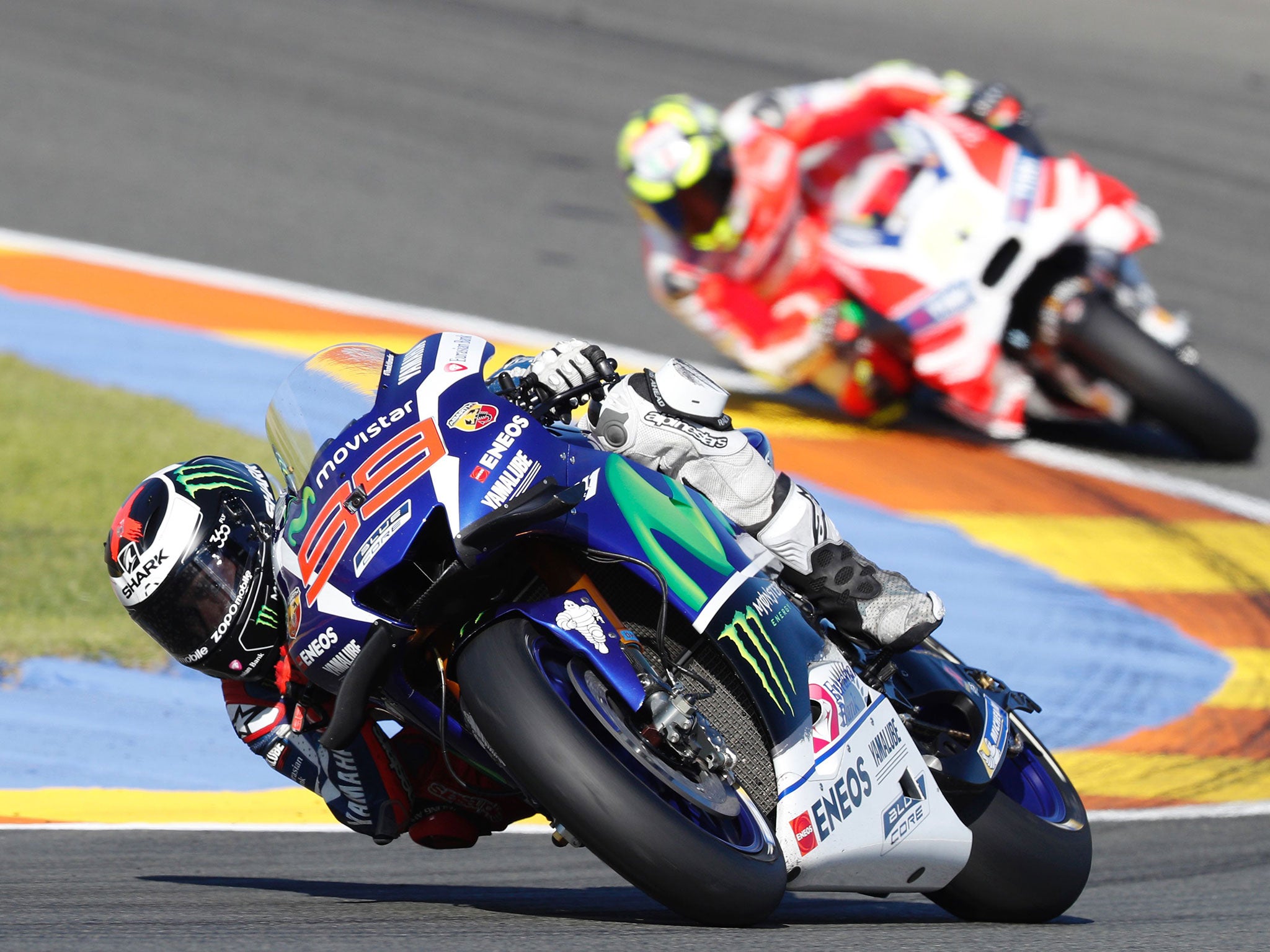 Lorenzo won his final race for Yamaha