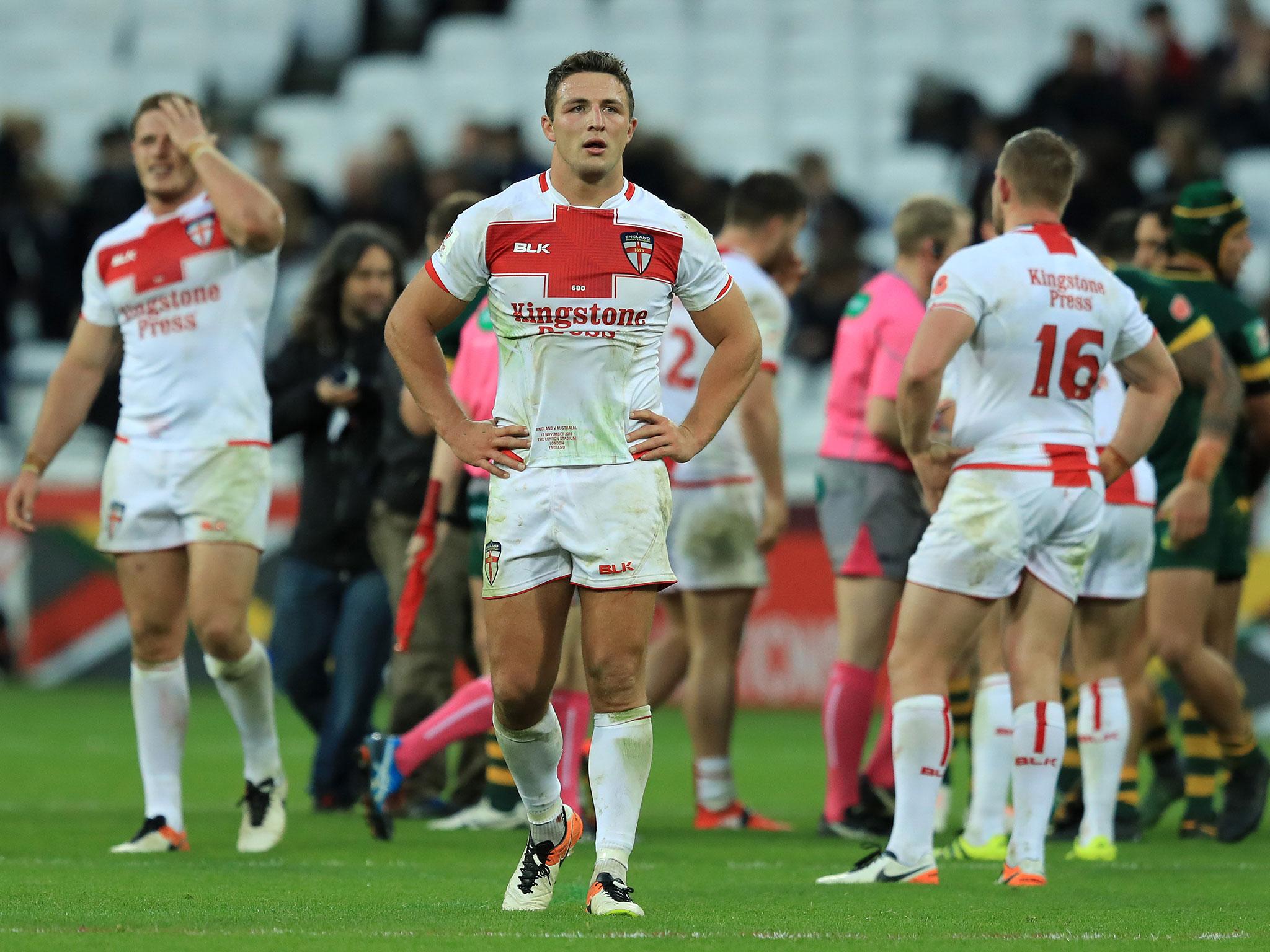 England were devastated after the final whistle at the London Stadium