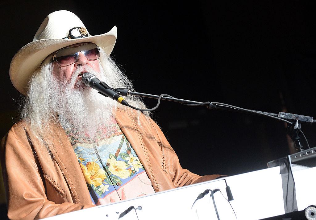 Leon Russell performs onstage during the Agency Group Party at at IEBA Conference Day 3 at the War Memorial Auditorium on October 9, 2012 in Nashville, Tennessee