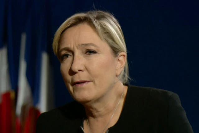The Front National leader said her victory in the French election is the next step in the political wave sweeping the globe