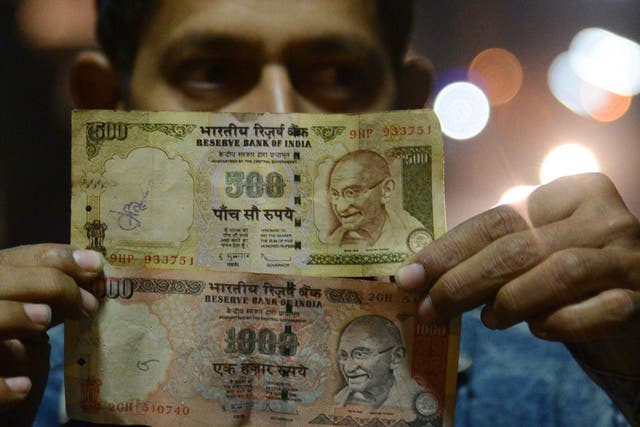 The 500 and 1000 Indian Rupee banknotes have been withdrawn from circulation in a bid to tackle corruption
