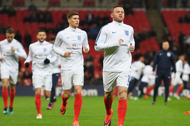 Wayne Rooney is now a doubt for Tuesday's friendly against Spain