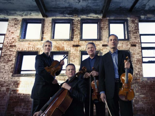 The Emerson String Quartet performed their 40th anniversary concert at Wigmore Hall in London