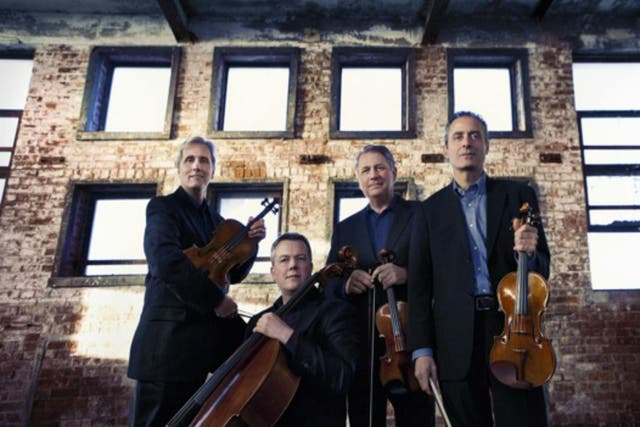 The Emerson String Quartet performed their 40th anniversary concert at Wigmore Hall in London