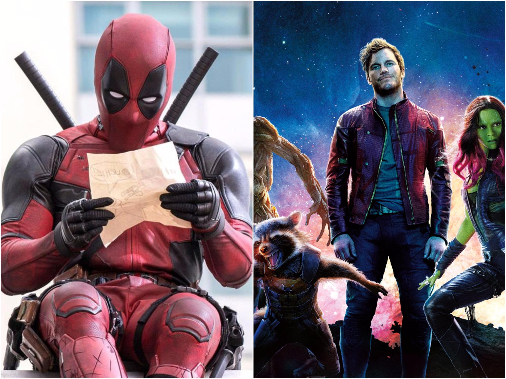 Deadpool And Guardians Of The Galaxy Vol 2 Share A Very