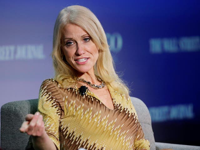 Kellyanne Conway, campaign manager and senior advisor to the Trump Presidential Transition Team