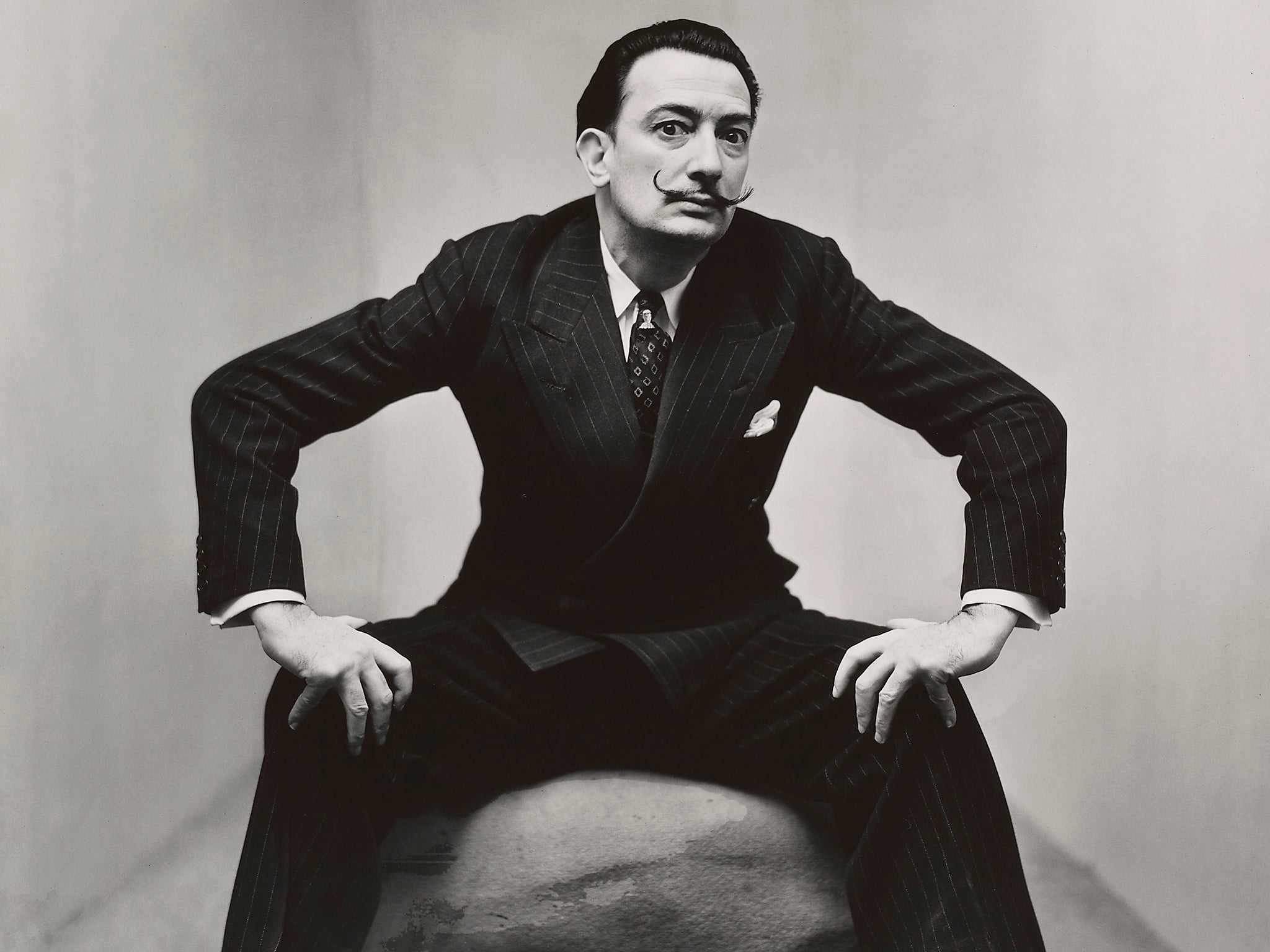Salvador Dali photographed by Irving Penn, one from a set of photographs from Sir Elton John's private collection?(PA Wire)