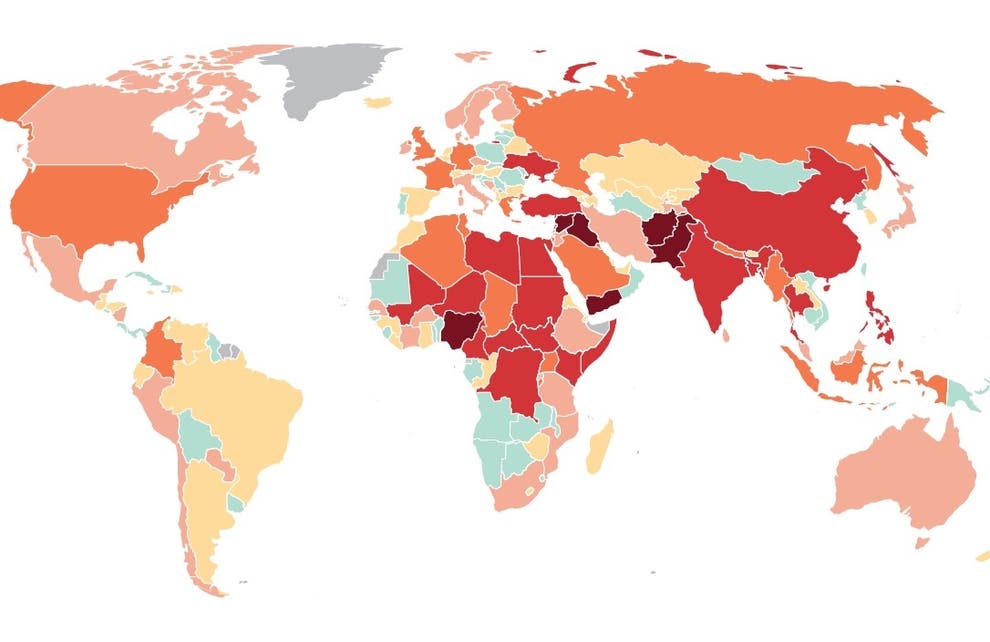 Global Terrorism Index 2016: Developed countries suffer dramatic rise ...