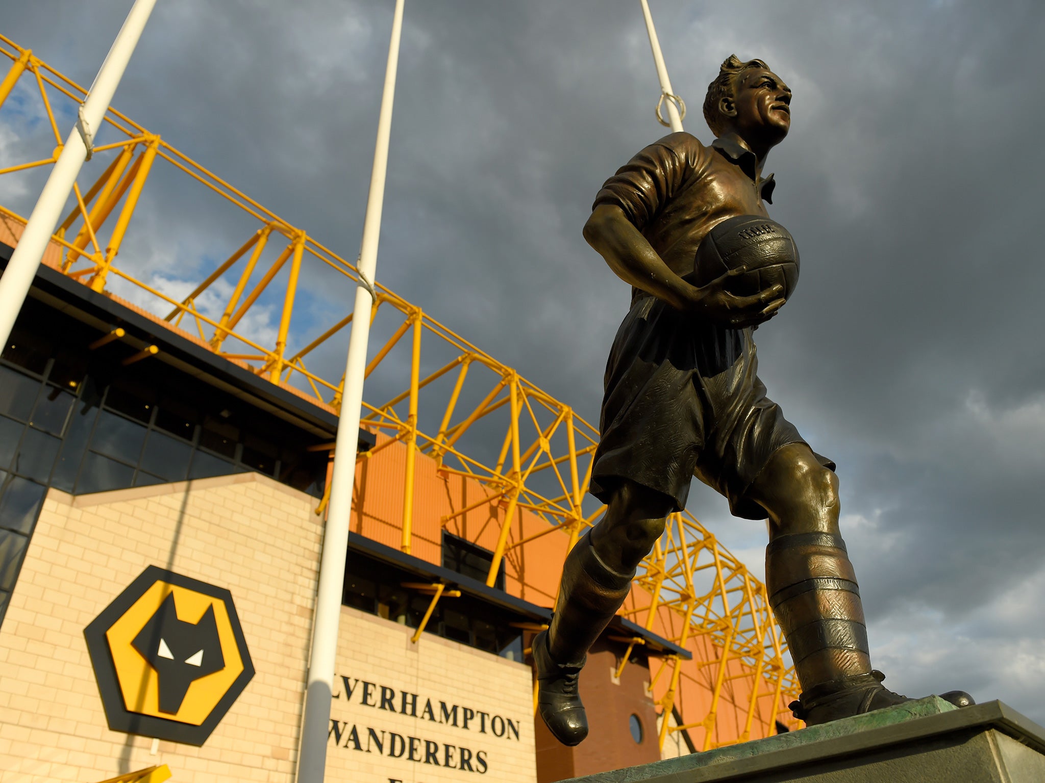 A general view of Molineux, Wolverhampton Wanderers' ground