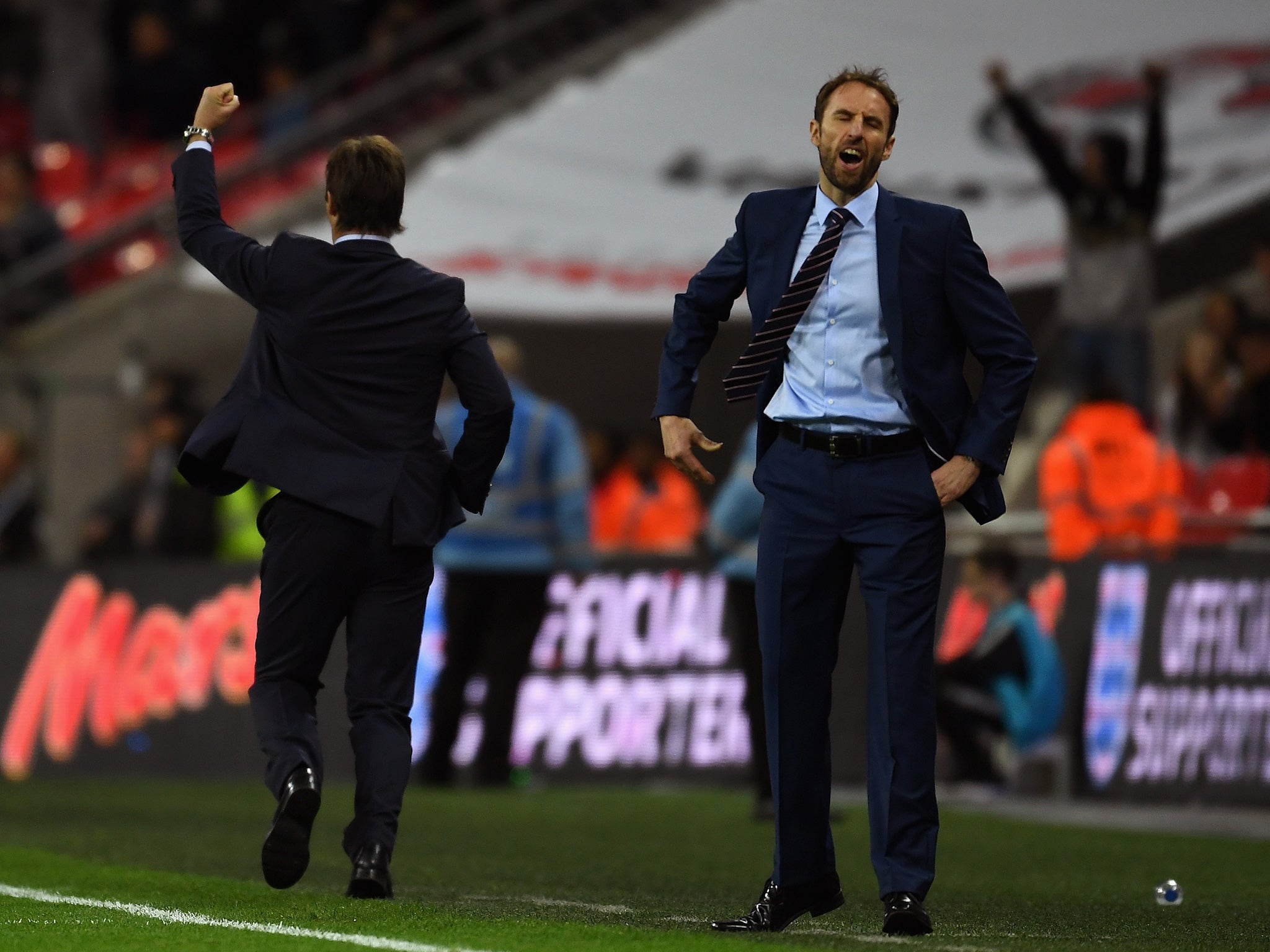 Southgate reacts to Isco's late equaliser