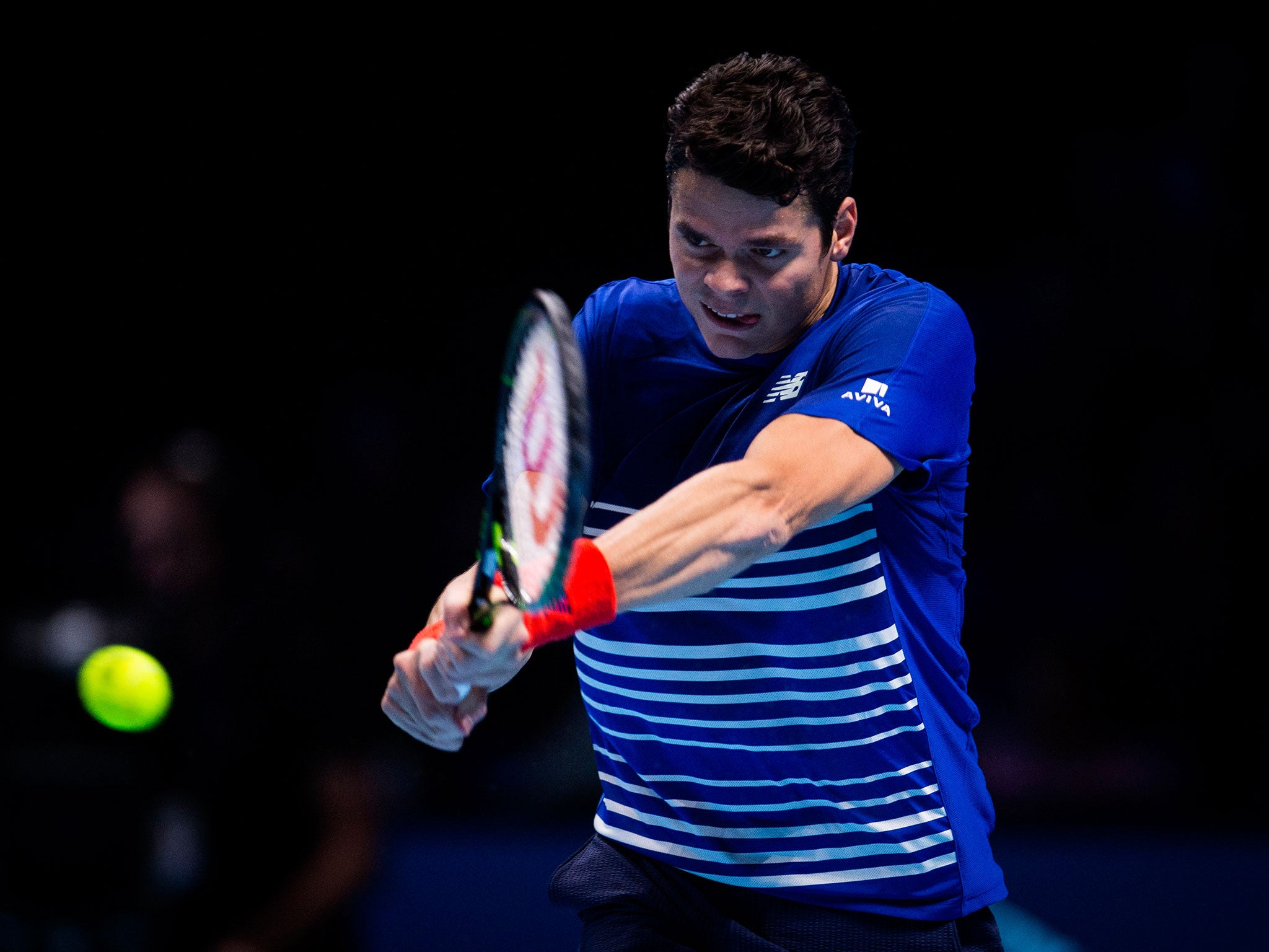 Raonic now faces a straight fight with Dominic Thiem for the second semi-final place