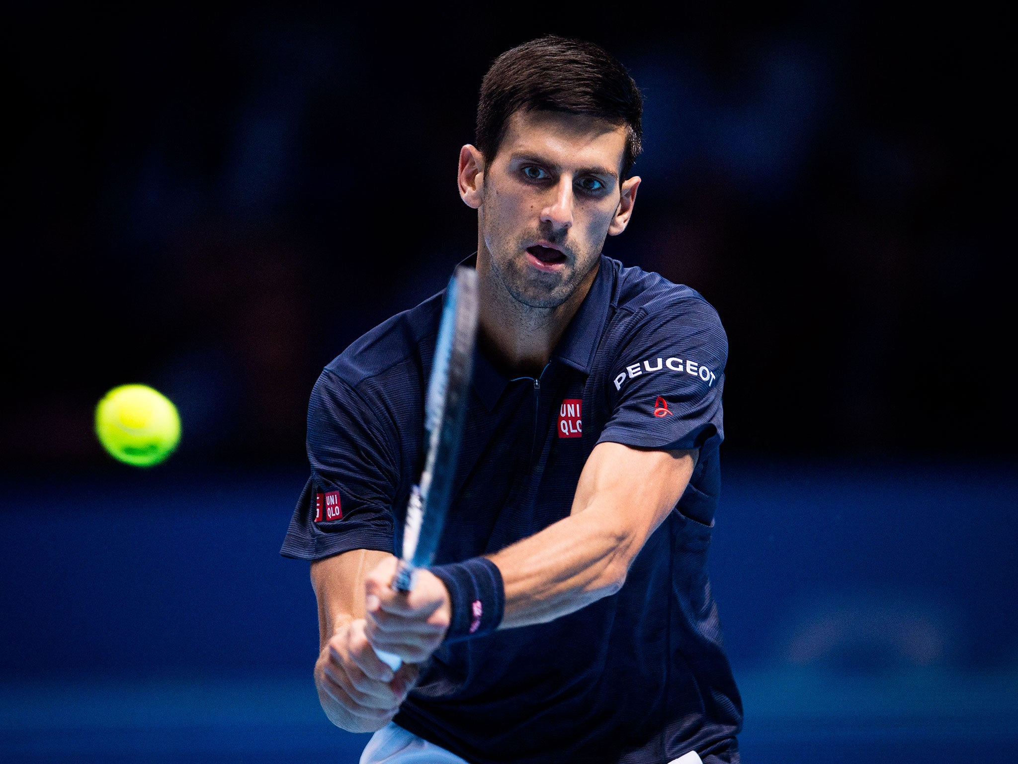Djokovic had to battle hard to secure victory in London, and came dangerously close to conceding the second set