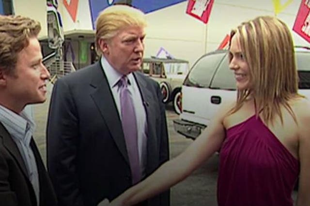 Mr Trump was caught on video bragging about assaulting women