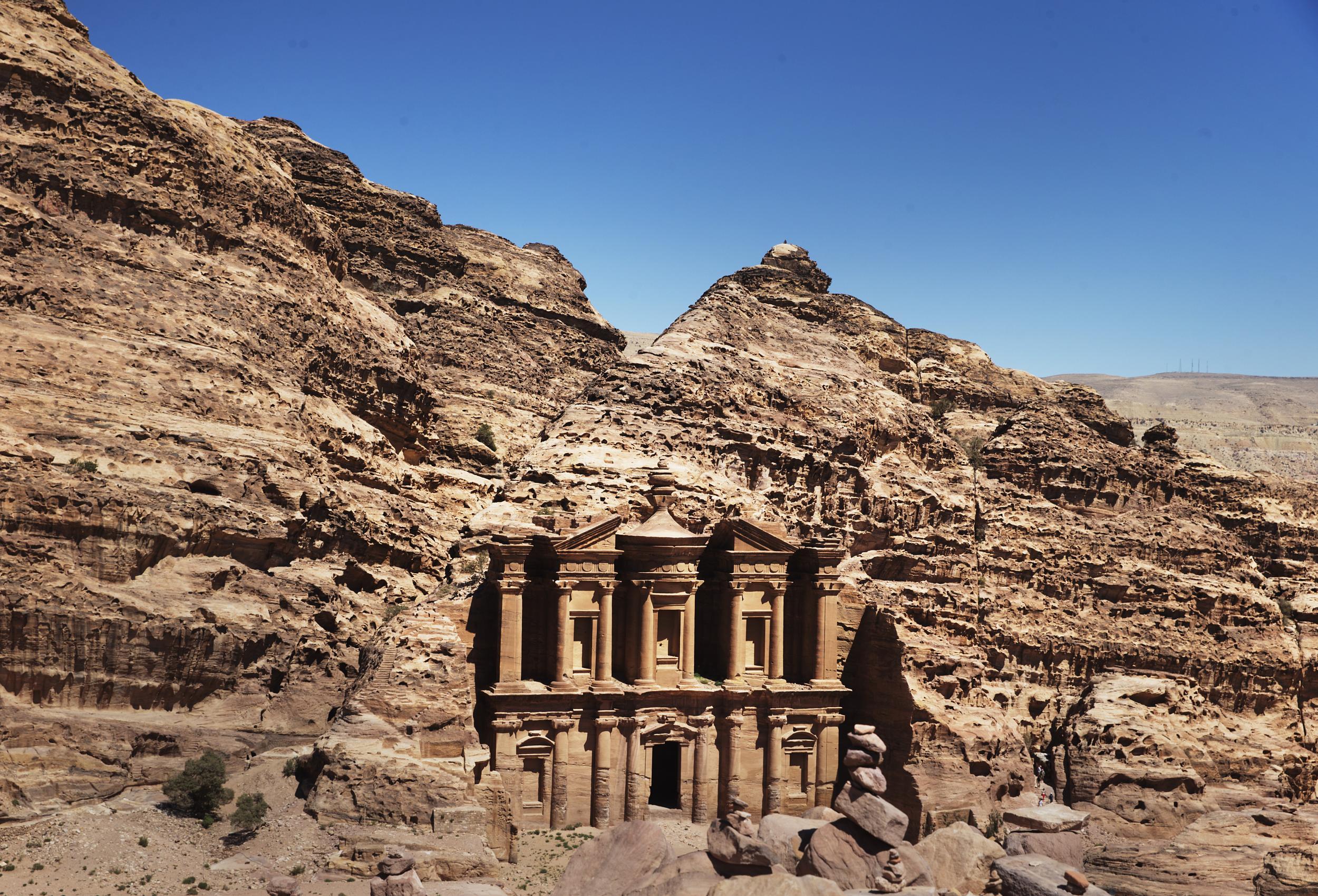 The lesser-spotted Monastery in Petra, Jordan