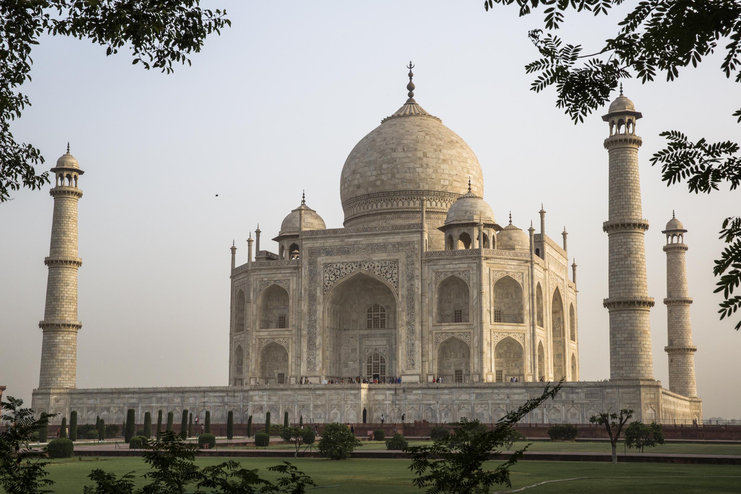 The Taj Mahal in Agra, India, is a worthy wonder – but be sure to visit in the right weather