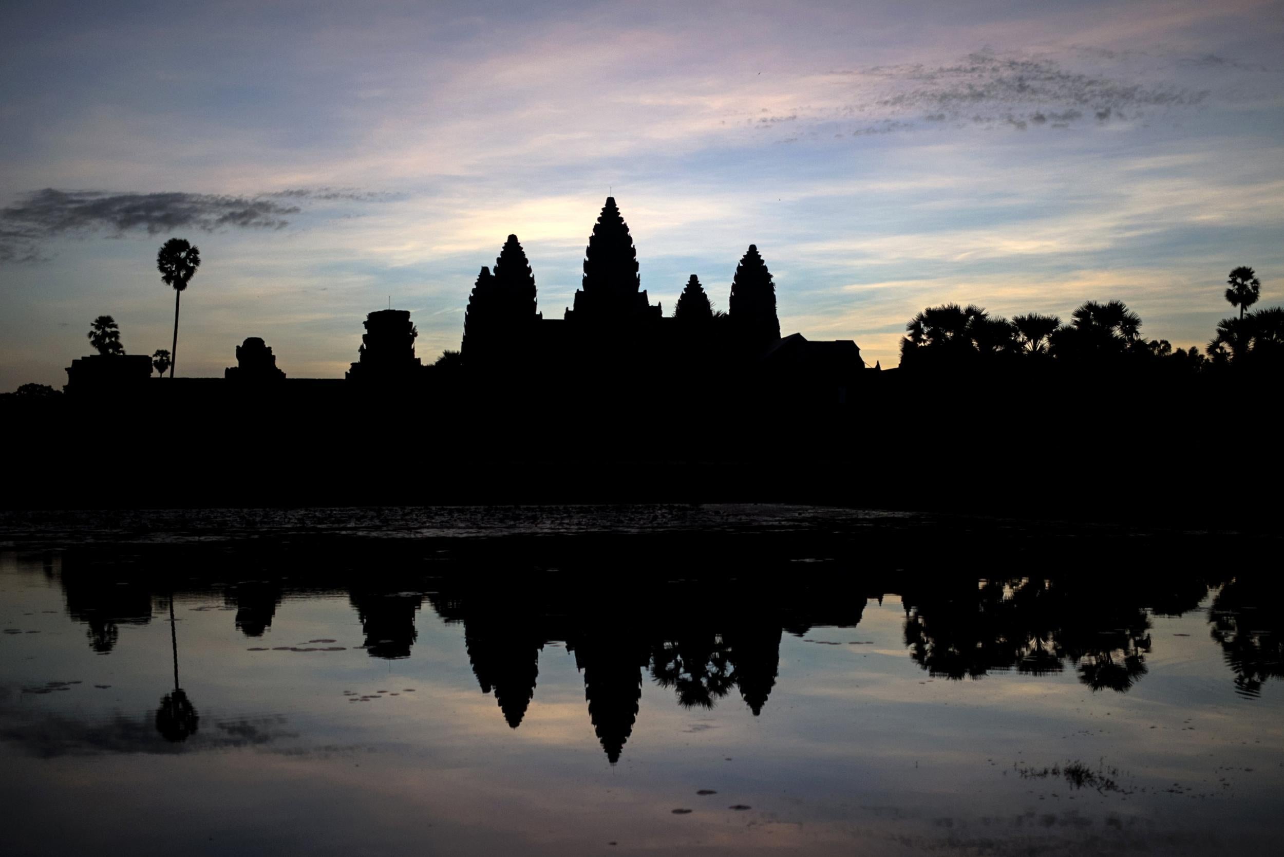 Cambodia’s crowning glory, Angkor Wat, at sunrise