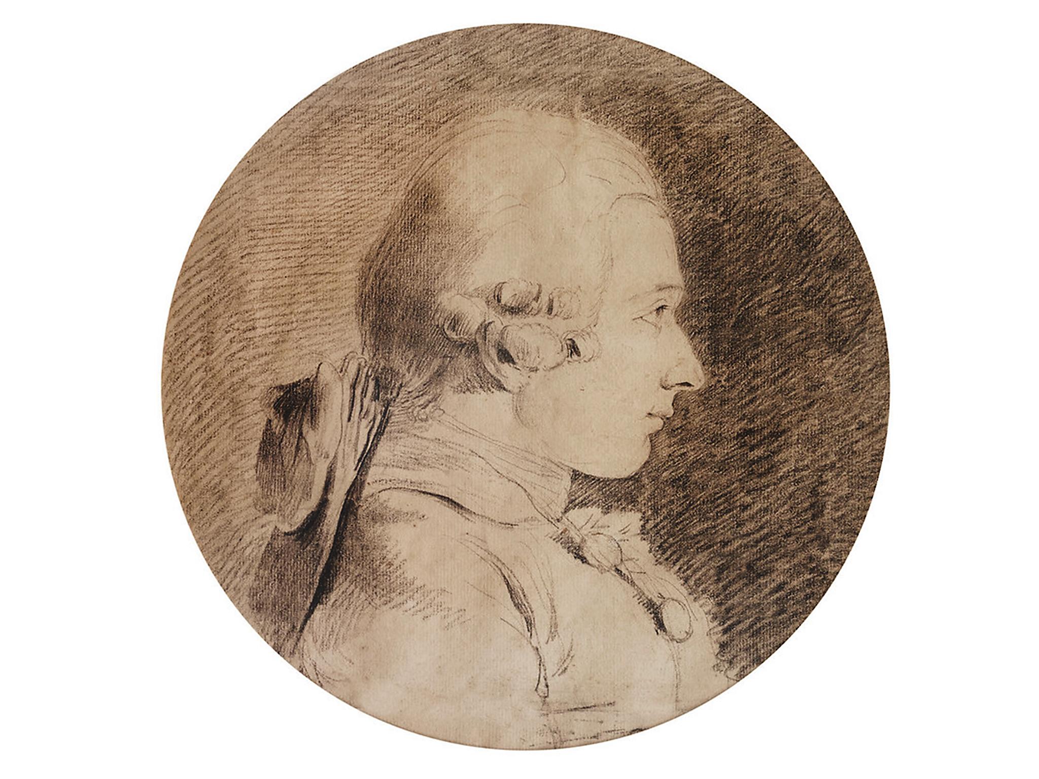 A portrait of the Marquis de Sade, author of ‘120 days of Sodom’