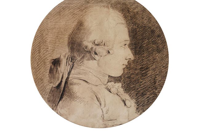 A portrait of the Marquis de Sade, author of ‘120 days of Sodom’