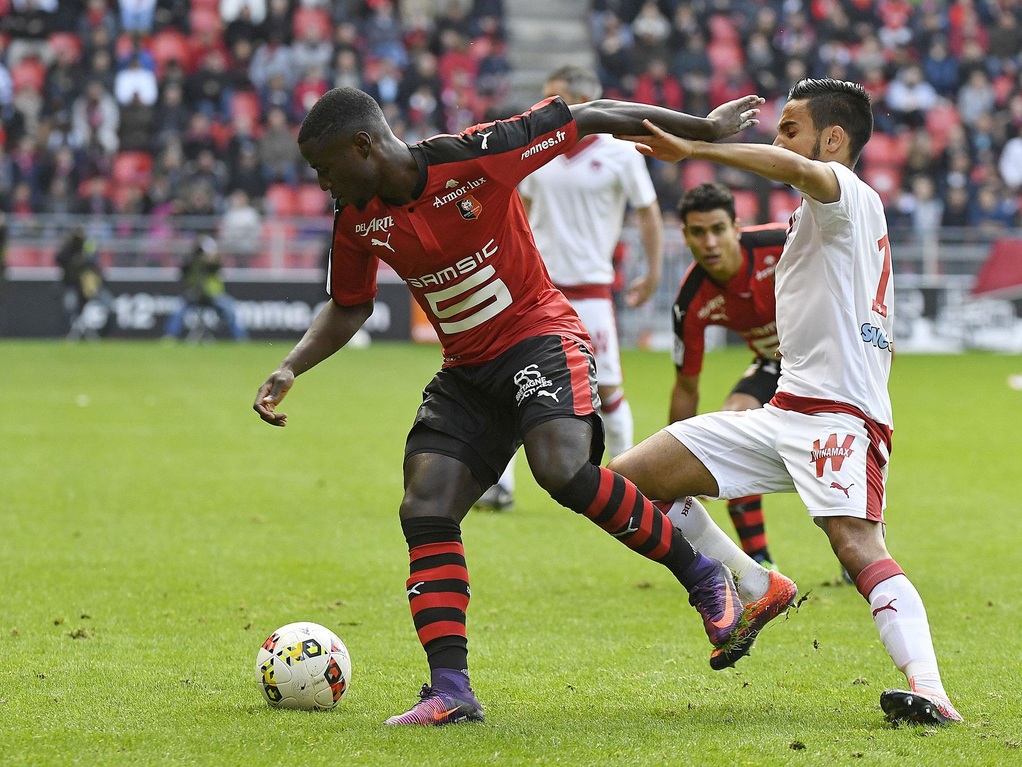 The left-midfielder’s deal at Rennes expires at the end of the season and so he will be free to sign a pre-contract in January. A strong dribbler of the ball, Ntep has been made two appearances for France.