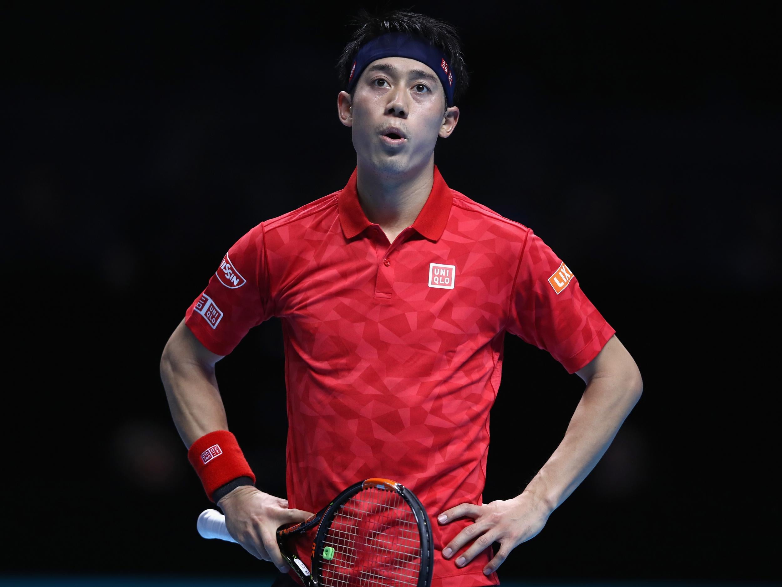 Nishikori beat Wawrinka in the first round-robin match