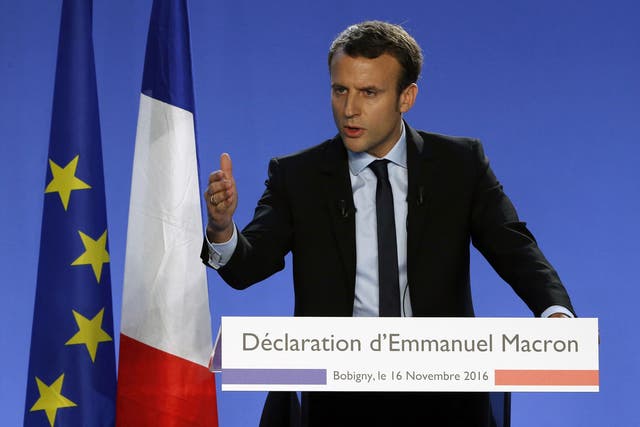 Emmanuel Macron started his own political movement in April