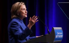 Hillary Clinton makes first public speech since election loss