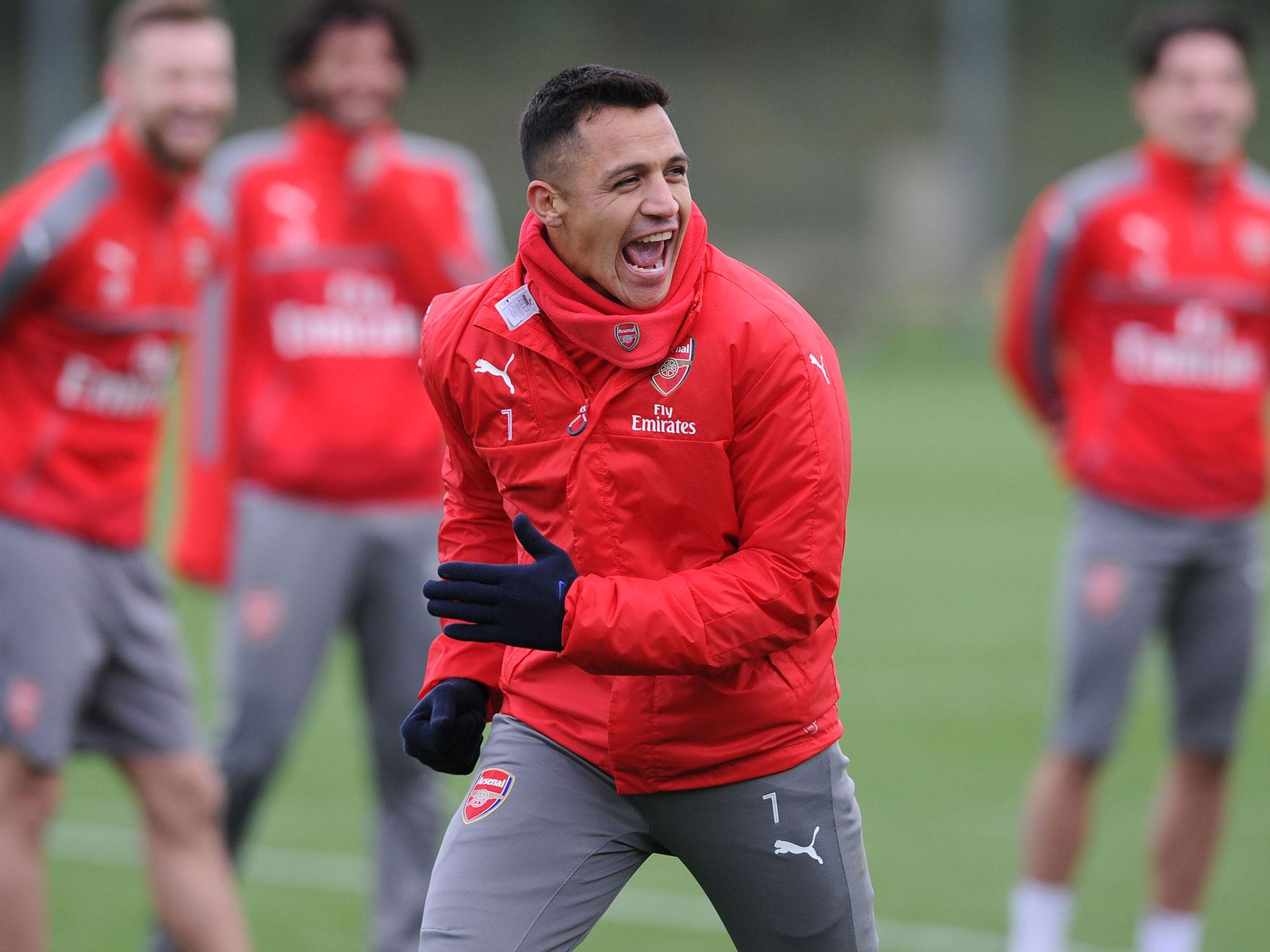 Alexis Sanchez will inform Arsene Wenger if he is fit to start for Arsenal against Manchester United